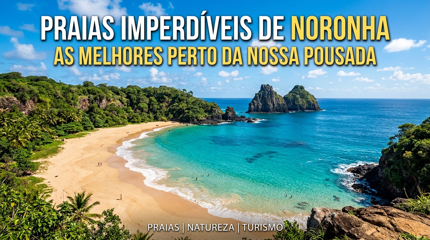 Illustration of Praias Imperdíveis de Noronha: As Melhores Perto da Nossa Pousada